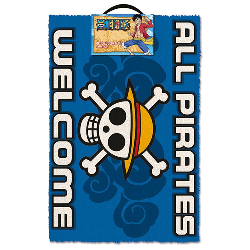ONE PIECE ワンピース - All Pirates Welcome / ドアマット - PGS